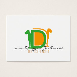 Doggen alemães cartões de presentação