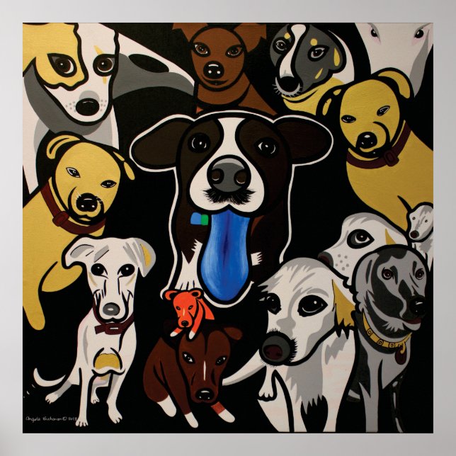 Doggie World Poster (Frente)
