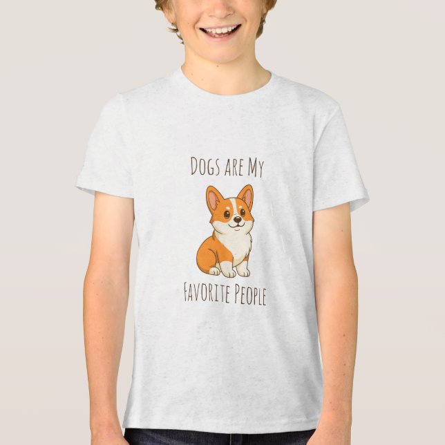 Dogs are my Favorite People Corgi Dog (Frente)