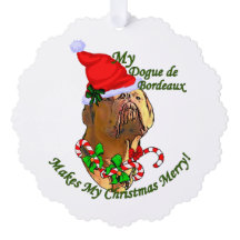 Dogue de Bordeaux Christmas
