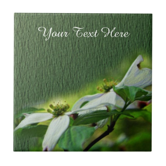 Dogwood Blossoms Flower Art (Frente)