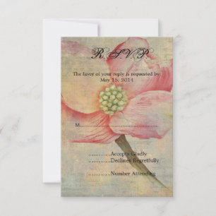 Dogwood cor-de-rosa RSVP