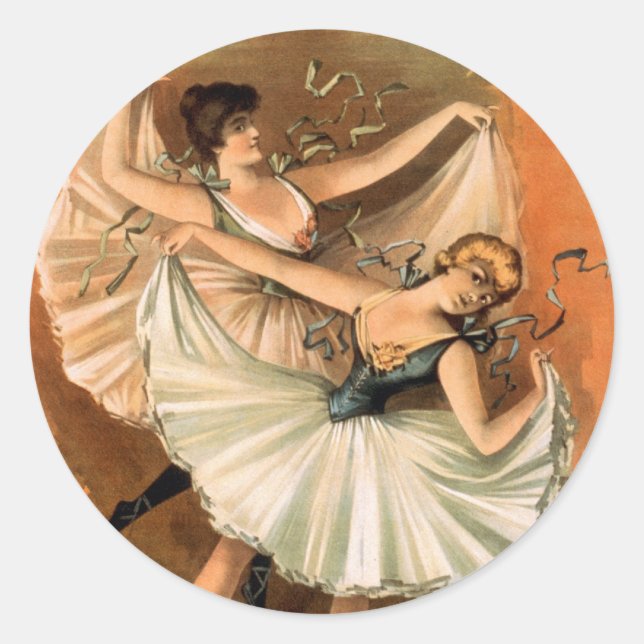 Dois adesivos Ballerinas (Frente)
