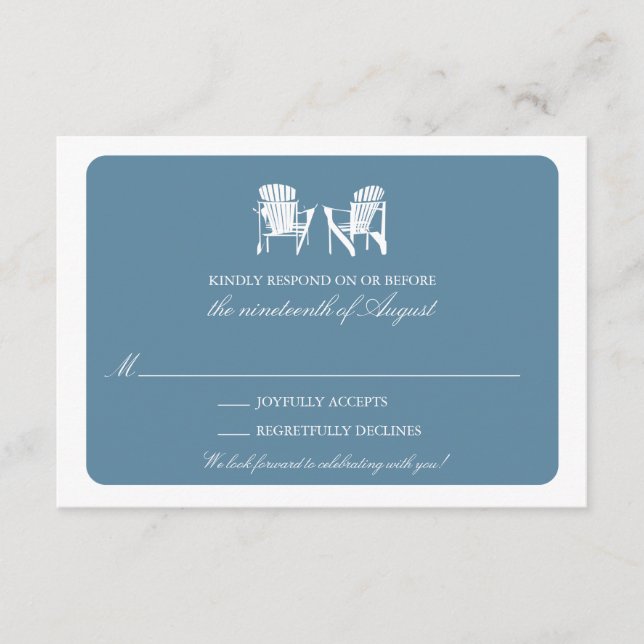 Dois Adirondack Chairs RSVP (Frente)