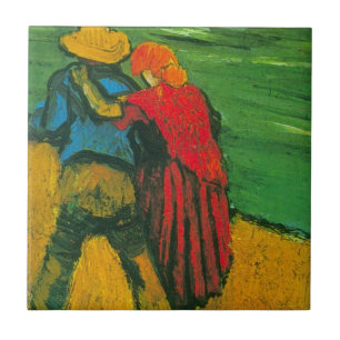 Dois Amantes por Vincent van Gogh