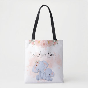 Dois Baby Elephants Bolsa
