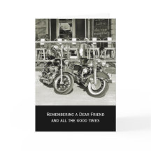 Dois Cartões de condolências Vintage