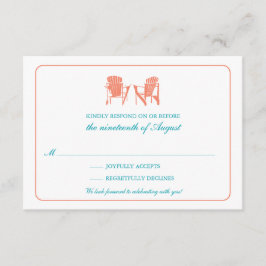 Dois Convites de Cadeiras Adirondack