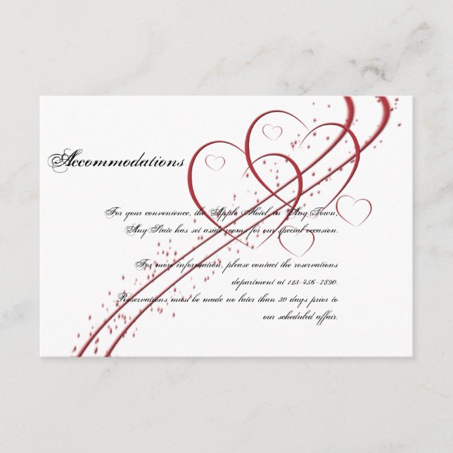 Dois Corações como uma Inserção (Frente)