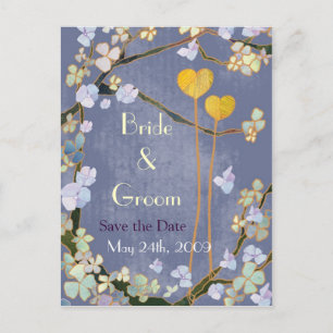 Dois corações: Salvar os cartão do casamento da