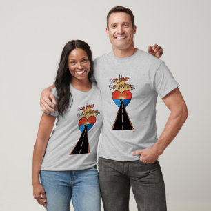 Dois Corações, Uma Viagem - Camisa De Amor E Avent