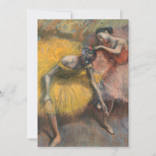 Dois Dançarinos, Amarelo e Rosa Edgar Degas