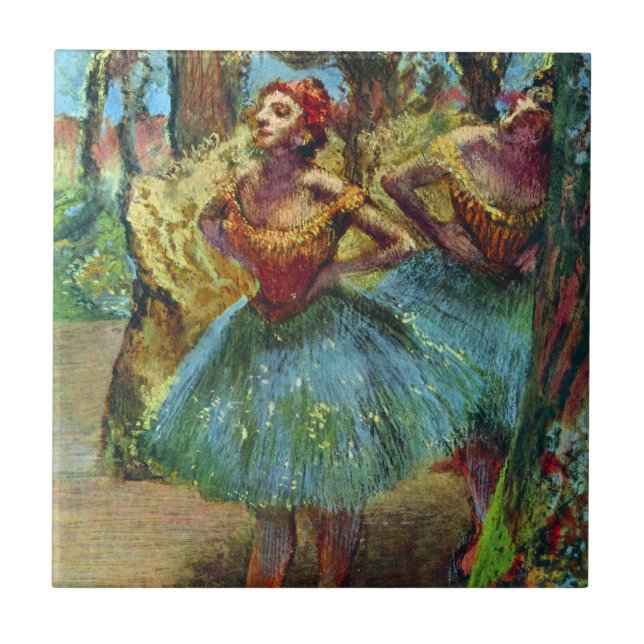Dois Dançarinos de Edgar Degas, Arte de Balé Antig (Frente)