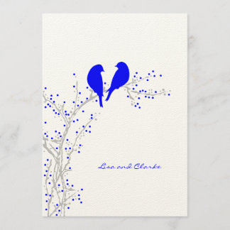 Dois Dovs {real} Convites de Casamento