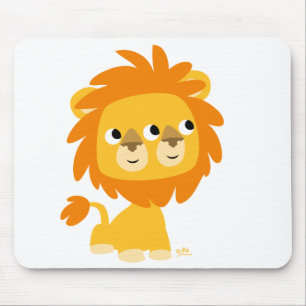 Dois-Enfrentou o mousepad o mais bonito do leão