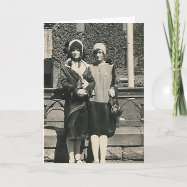 Dois homens no cartão da cidade (Frente)