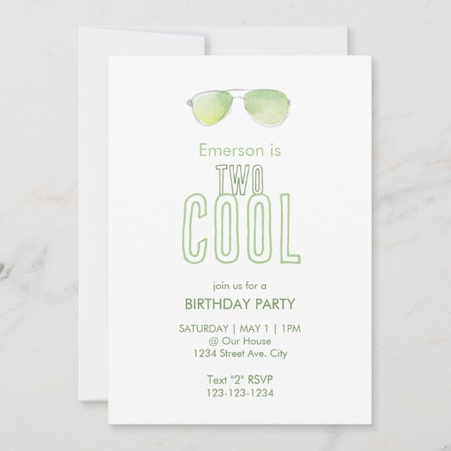 Dois Legal Segundo Convite De Aniversário (Frente)