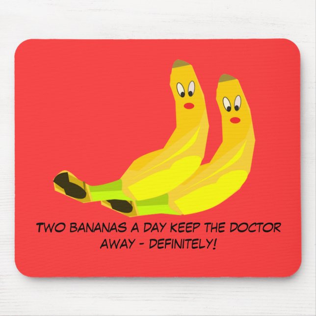 Dois Mousepad Bananas (Frente)