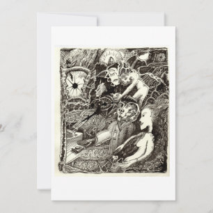 Dois mundos, por Brian Benson Flat Card