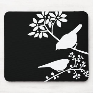 Dois pássaros Mousepad