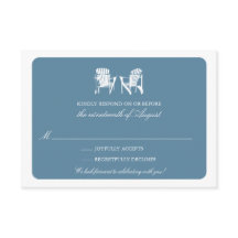 Dois Poltronas Adirondack RSVP