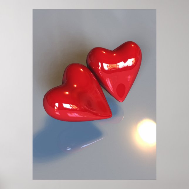 Dois Poster de Coração (Frente)