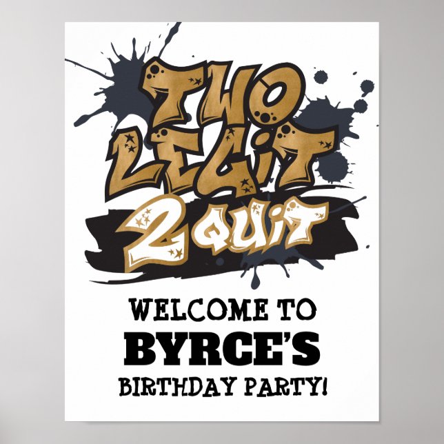 Dois Poster de Sair 2 Legit (Frente)