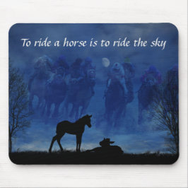 Dois Racecavalo Racecavalo Foals Mouse Pad