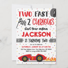 Dois Rápidos 2 Curiosos Convite de Aniversário, Co