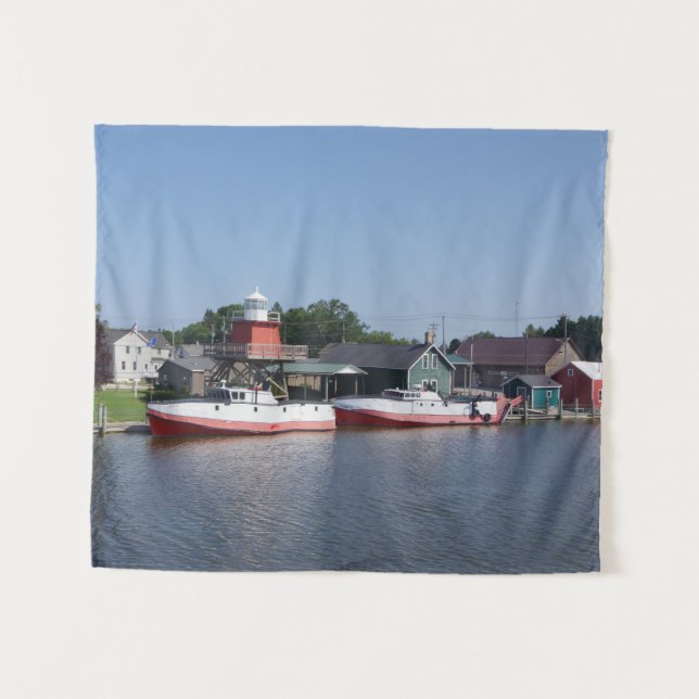 Dois Rios, tapeçaria em Wisconsin (Frente (Horizontal))