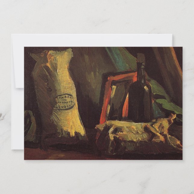 Dois Sacks e uma Garrafa por Vincent van Gogh (Frente)