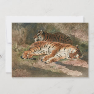 Dois Tigres Recentes   Rosa Bonheur