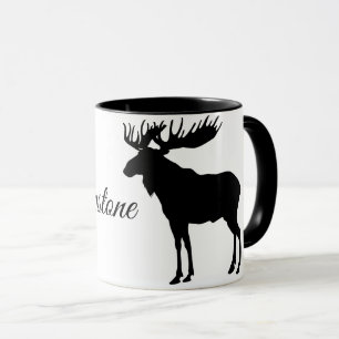 Dois-Tom-Alces da caneca de café de Yellowstone