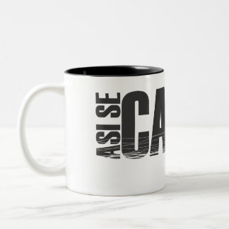 Dois Tons Caneca de café do perito em software Canta de Asi