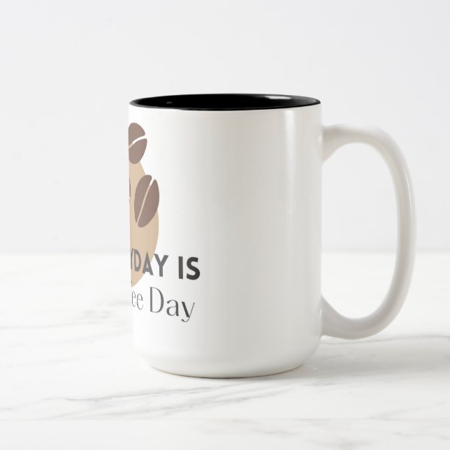 Dois Tons Viciado em caneca de café (Direita)