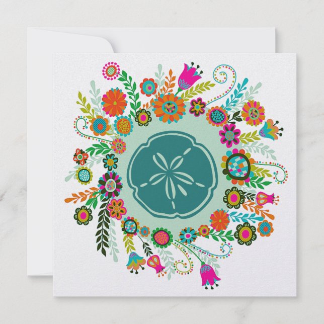 Dólar de Areia e Flores - SRF (Frente)