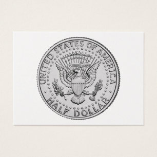 Dólar de grande selo dos E.U. meio