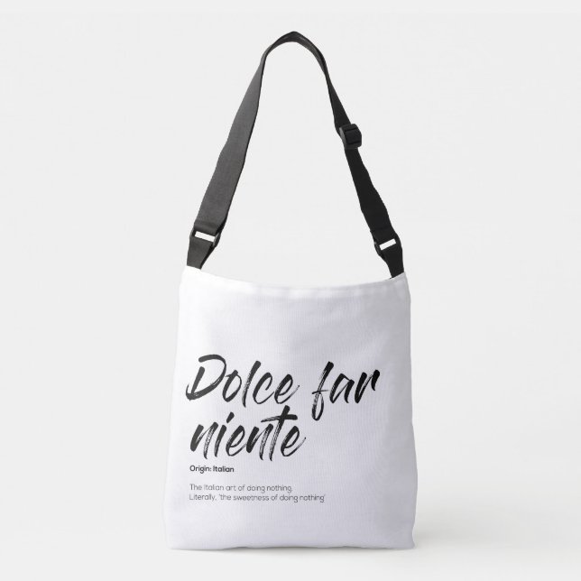 Dolce far niente - Tote Bag (Frente)