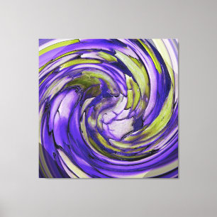 Dolphin Abstrato Roxo vs Canvas de Águia