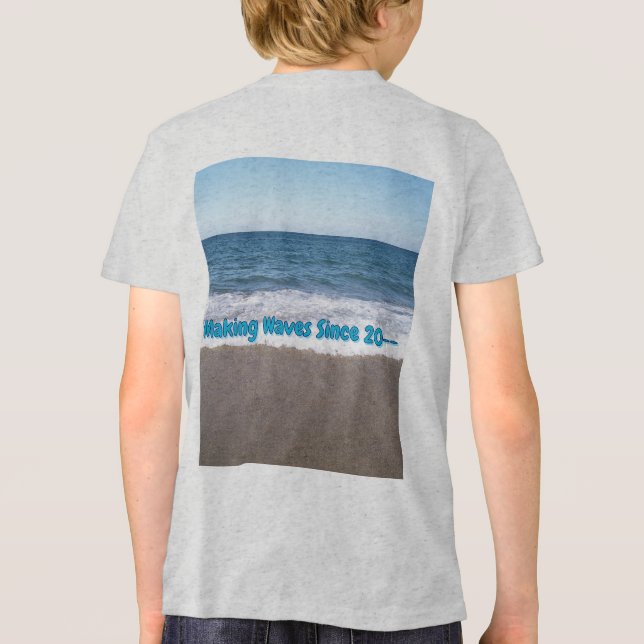 Dolphin Birthday Splash  (Verso)