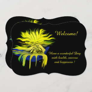 Dolphin Love, adicione seu convite de texto