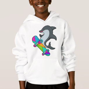 Dolpin como Skater com skate
