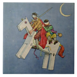 “Dom Quixote” por W Heath Robinson