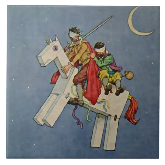 “Dom Quixote” por W Heath Robinson (Frente)
