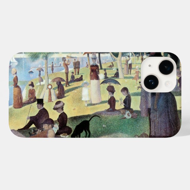 Domingo à tarde, Ilha La Grande Jatte, por Seurat (Verso (horizontal))