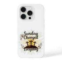 Domingo muda Tudo Estojo de telefone cristão