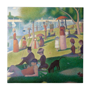 Domingo na pintura de La Grande Jatte Seurat