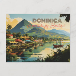 DOMINICA CARTÃO POSTAL Bela E Surpreendentemente B