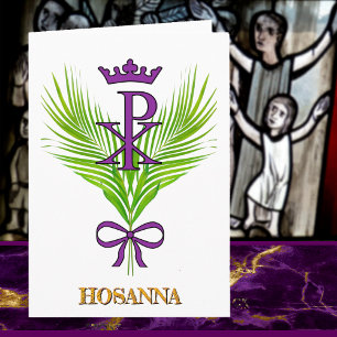 DOMINICA DAS PALMAS Cartão (João 12:12-15)
