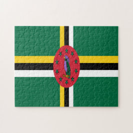 Dominica Flag Quebra-cabeça